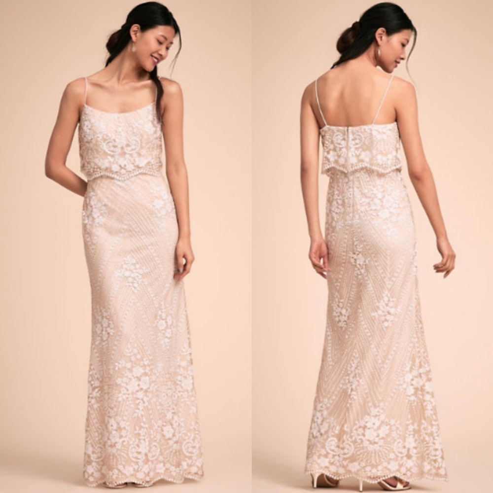 Anthropologie BHLND Adrianna Papell Arden Dress